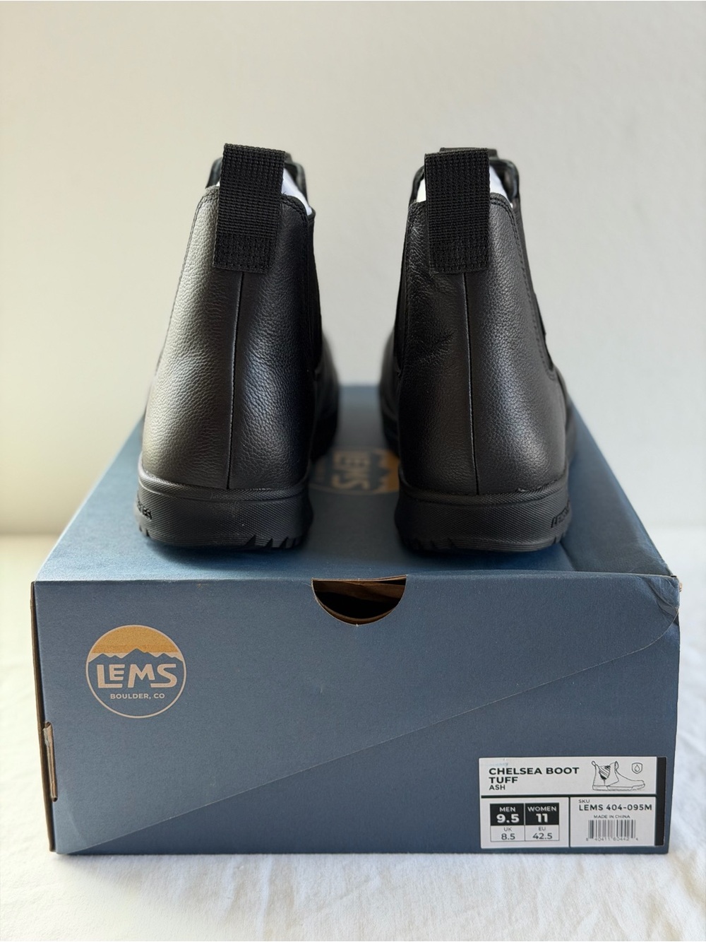 Lems Chelsea Boot Tuff in Ash, Size 9.5 Men / 11 Women - Picture 5 of 9